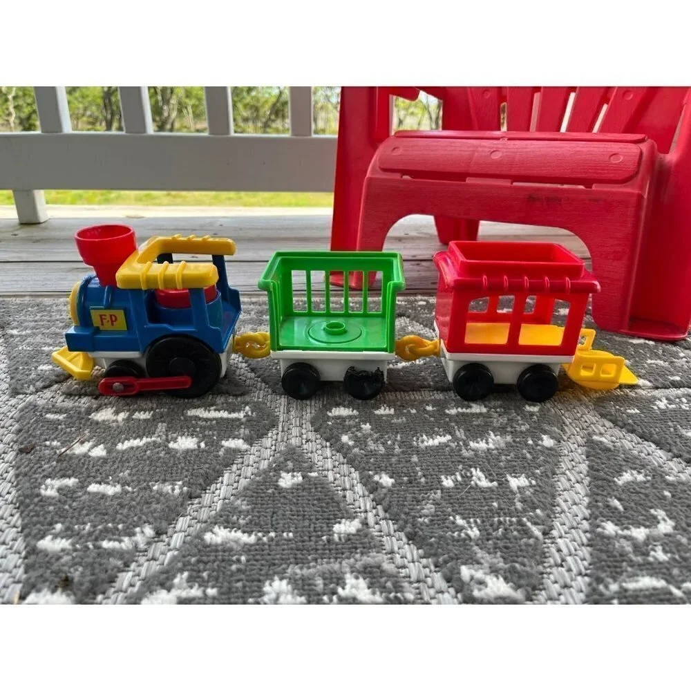 Vintage Fisher-Price Train Toy